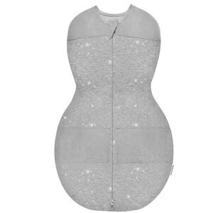 Happiest Baby Sleepea 5-Second Swaddle Graphite Stars Size L 4-6 mo.